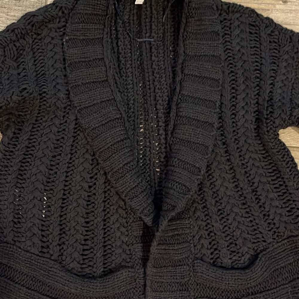 EUC LOFT Italian knit cardigan, sz XS/S - Picture 3 of 7